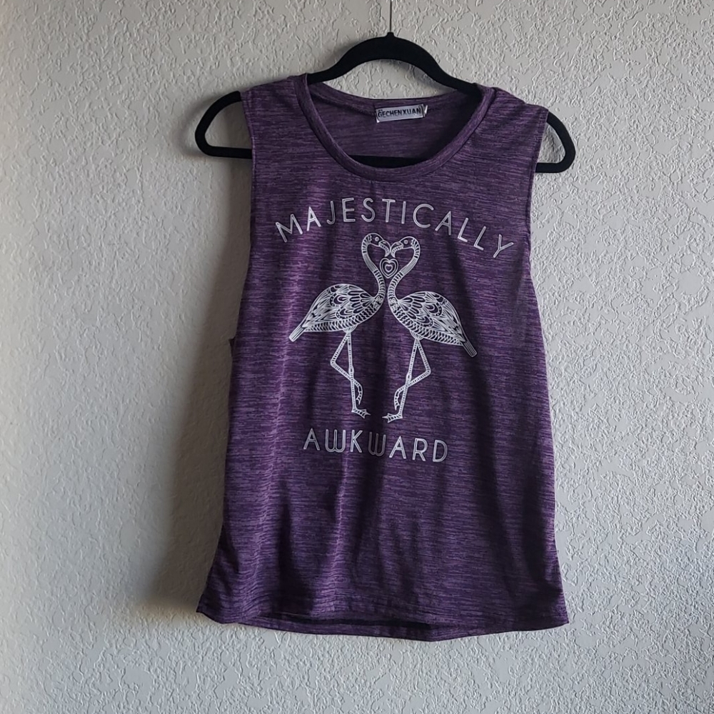 Majestically Awkward XL Graphic Tank